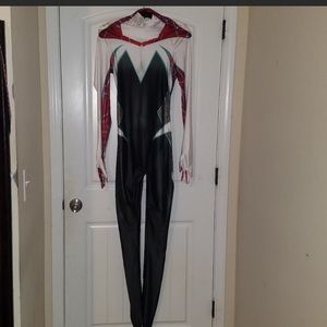 ☆GWEN STACY☆GHOST GWEN ZENTAI SUIT W/MASK☆